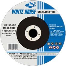 Đĩa mài kiểu 27 - Áp dụng để mài Inox, Thép, Thép Cacbon, Thép cứng